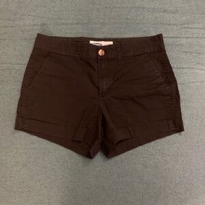 Old Navy Black Mid Rise Everyday Shorts